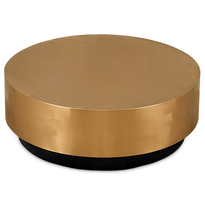 Кофейный столик Gold Washer Coffee Table Золотой Черный Кофейный столик Gold Washer Coffee Table Золотой Черный в Костроме | Loft Concept