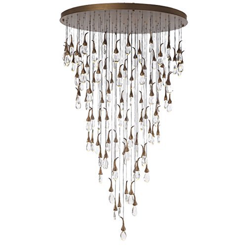 Люстра OCHRE Seed Cloud installation round Бронза Прозрачное Стекло Люстра OCHRE Seed Cloud installation round Бронза Прозрачное Стекло в Костроме | Loft Concept