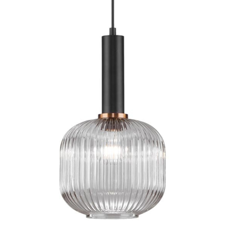 Светильник Ferm Living chinese lantern Сlear III Прозрачное Стекло Черный Светильник Ferm Living chinese lantern Сlear III Прозрачное Стекло Черный в Костроме | Loft Concept