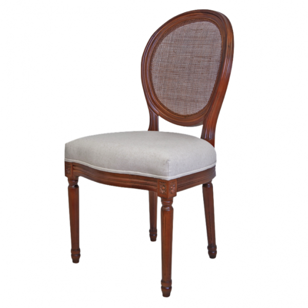 Стул French chairs Provence Beige rattan Chair Бежевый Коричневый Стул French chairs Provence Beige rattan Chair Бежевый Коричневый в Костроме | Loft Concept