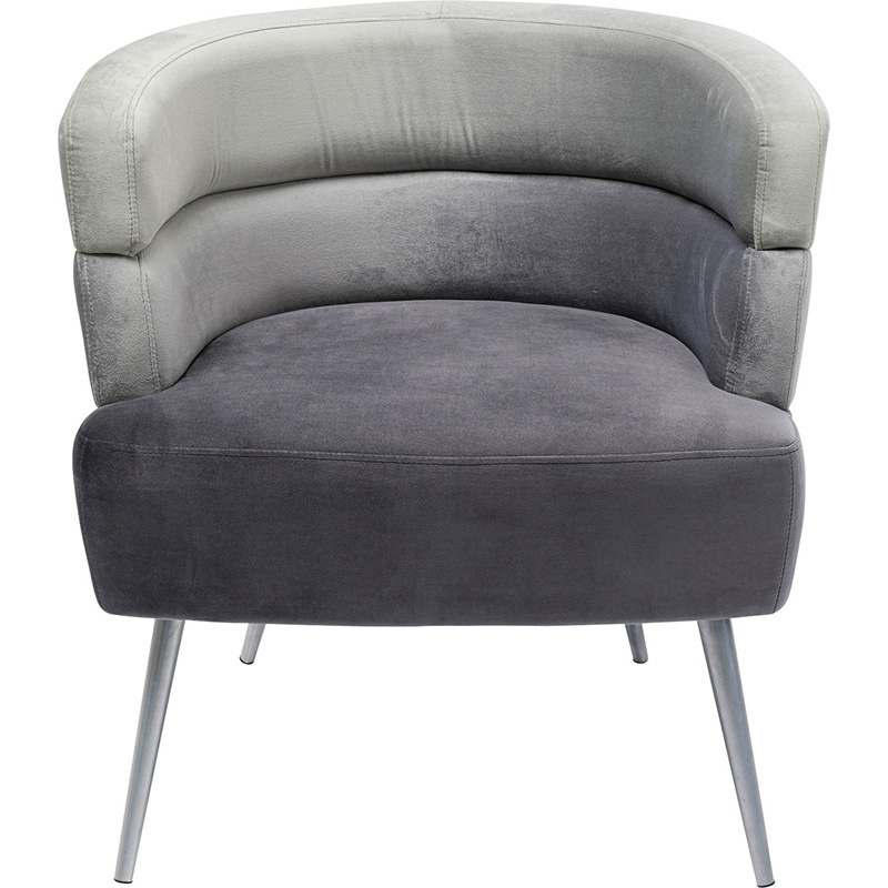 Кресло Gray Velvet Superposition Серый Кресло Gray Velvet Superposition Серый в Костроме | Loft Concept