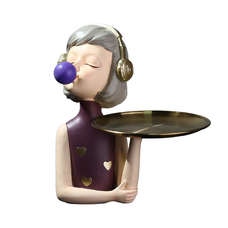 Статуэтка Bubble Gum purple Мульти Статуэтка Bubble Gum purple Мульти в Костроме | Loft Concept