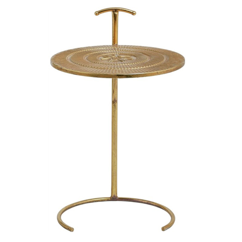 Приставной стол Zethar Side table Золотой Приставной стол Zethar Side table Золотой в Костроме | Loft Concept