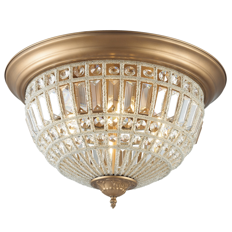 Потолочный светильник Salomi Chandelier Бронза Прозрачный Потолочный светильник Salomi Chandelier Бронза Прозрачный в Костроме | Loft Concept