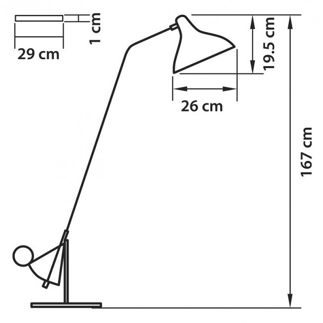 Торшер Lampara Floor Lamp Торшер Lampara Floor Lamp в Костроме