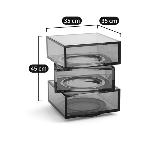 Стол журнальный в форме кубов Acrylic Furniture Lumina Mint Breeze Стол журнальный в форме кубов Acrylic Furniture Lumina Mint Breeze в Костроме
