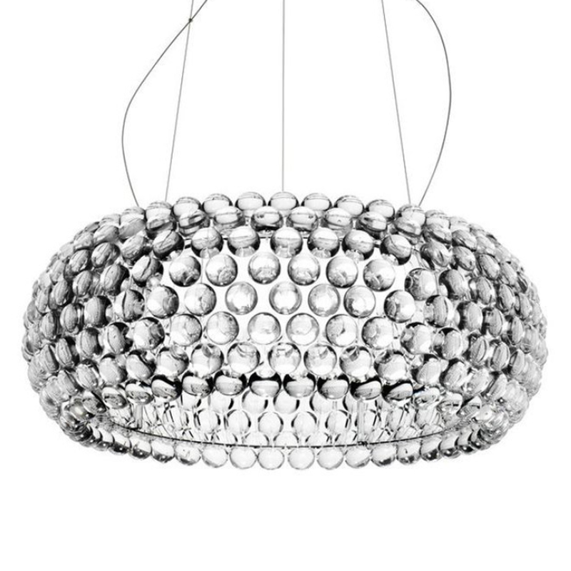 Люстра Foscarini Caboche Clear Patricia Urquiola Хром Прозрачный (Transparent) Люстра Foscarini Caboche Clear Patricia Urquiola Хром Прозрачный (Transparent) в Костроме | Loft Concept