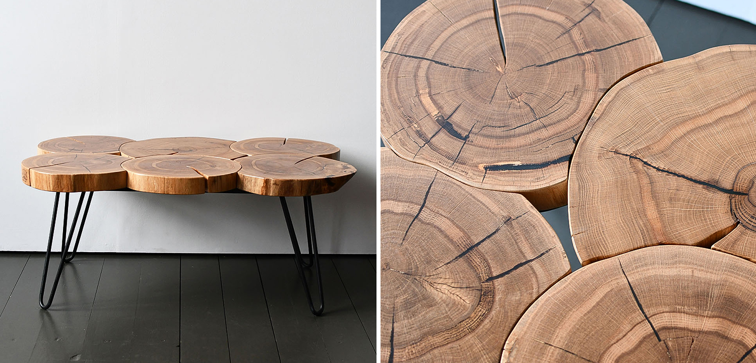 Кофейный стол Harun Industrial Metal Rust Coffee Table - фото