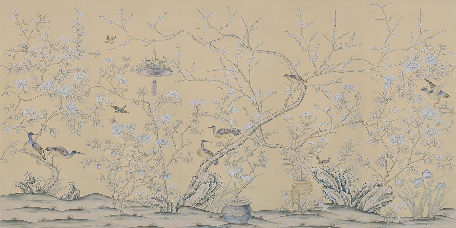 Обои ручная роспись Askew Raw Silk - фото