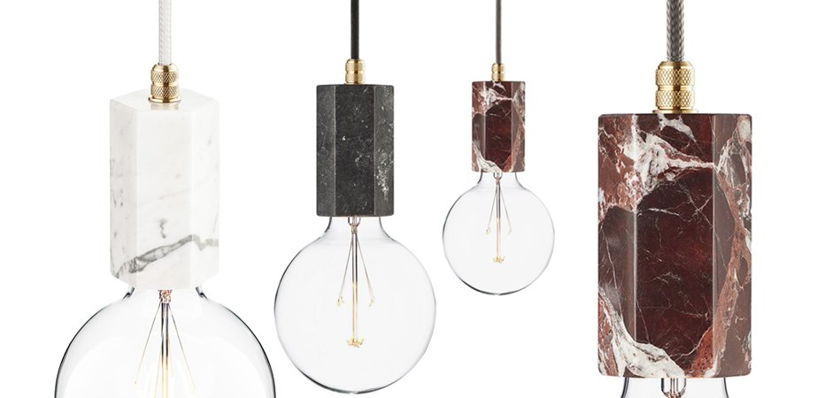 Подвесной светильник MARMOR TROM Nero Подвесной светильник MARMOR TROM Nero - Loft-Concept в Костроме