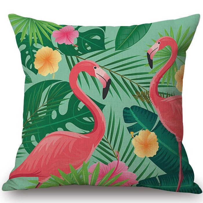 Декоративная подушка Pink Flamingo #16 Декоративная подушка Pink Flamingo #16 в Костроме | Loft Concept