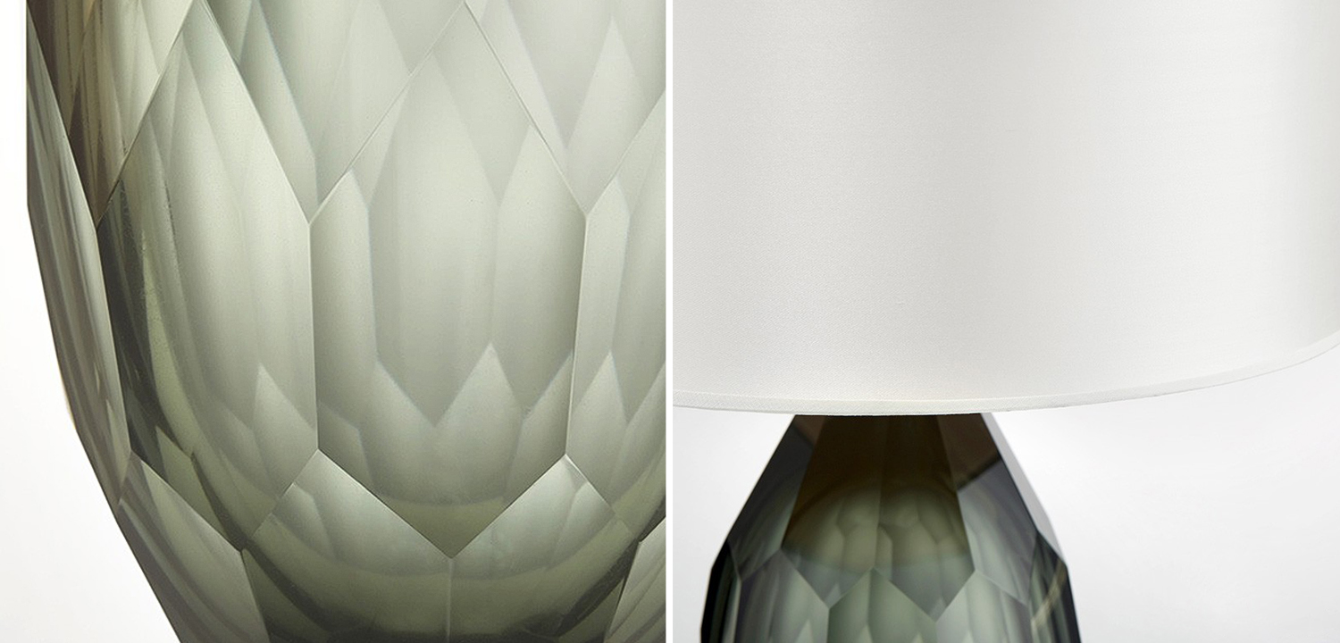 Настольная лампа Ritz Green Diamond Table - фото