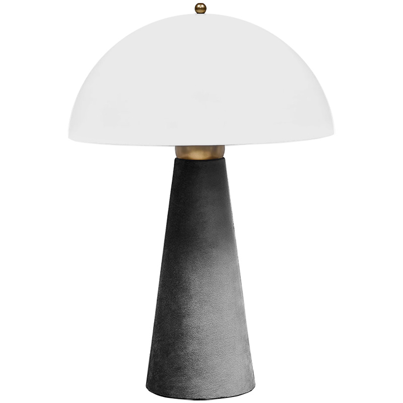 Настольная лампа Ruben Concrete table lamp Серый Белый Настольная лампа Ruben Concrete table lamp Серый Белый в Костроме | Loft Concept
