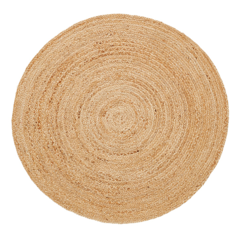 Ковер Round Carpet 100% джут Бежевый Ковер Round Carpet 100% джут Бежевый в Костроме | Loft Concept