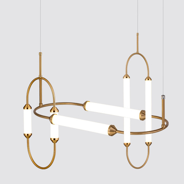 Люстра Giopato & Coombes CIRQUE chandelier Skyline Medium Латунь Прозрачный Люстра Giopato & Coombes CIRQUE chandelier Skyline Medium Латунь Прозрачный в Костроме | Loft Concept