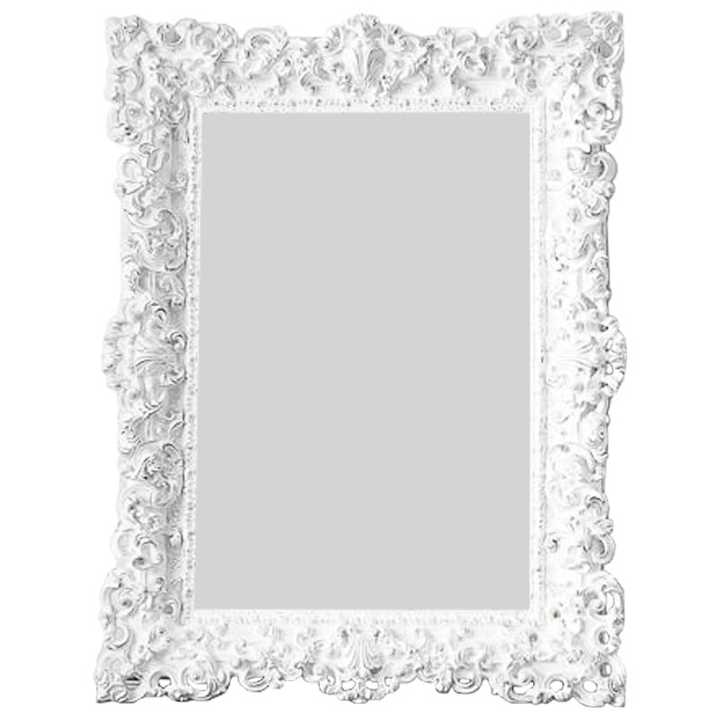 Зеркало Leeuw Mirror White Белый винтажная патина Зеркало Leeuw Mirror White Белый винтажная патина в Костроме | Loft Concept