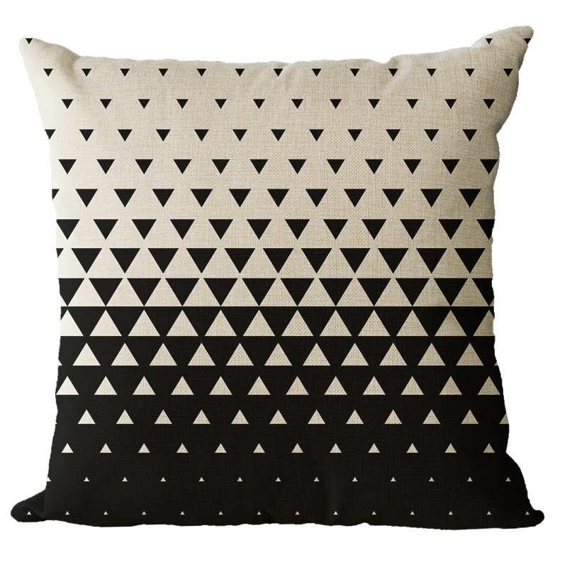 Декоративная подушка Black and White Pattern #7 Декоративная подушка Black and White Pattern #7 в Костроме | Loft Concept