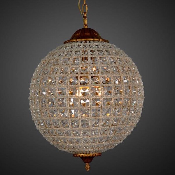 Люстра RH 19th c. Casbah Crystal Pendant 45 Темная бронза винтаж Люстра RH 19th c. Casbah Crystal Pendant 45 Темная бронза винтаж в Костроме | Loft Concept