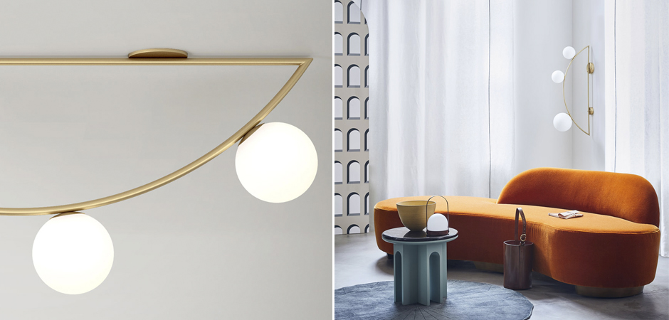 Потолочный светильник Atelier Areti Girlande Ceiling Crescent 3 Потолочный светильник Atelier Areti Girlande Ceiling Crescent 3 - Loft-Concept в Костроме