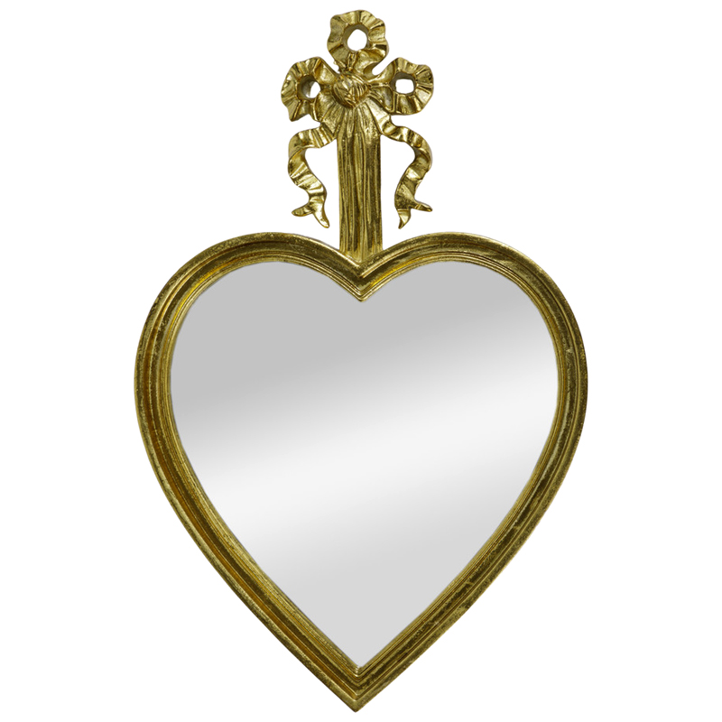 Зеркало Mirror Heart Золотое Золотой Зеркало Mirror Heart Золотое Золотой в Костроме | Loft Concept