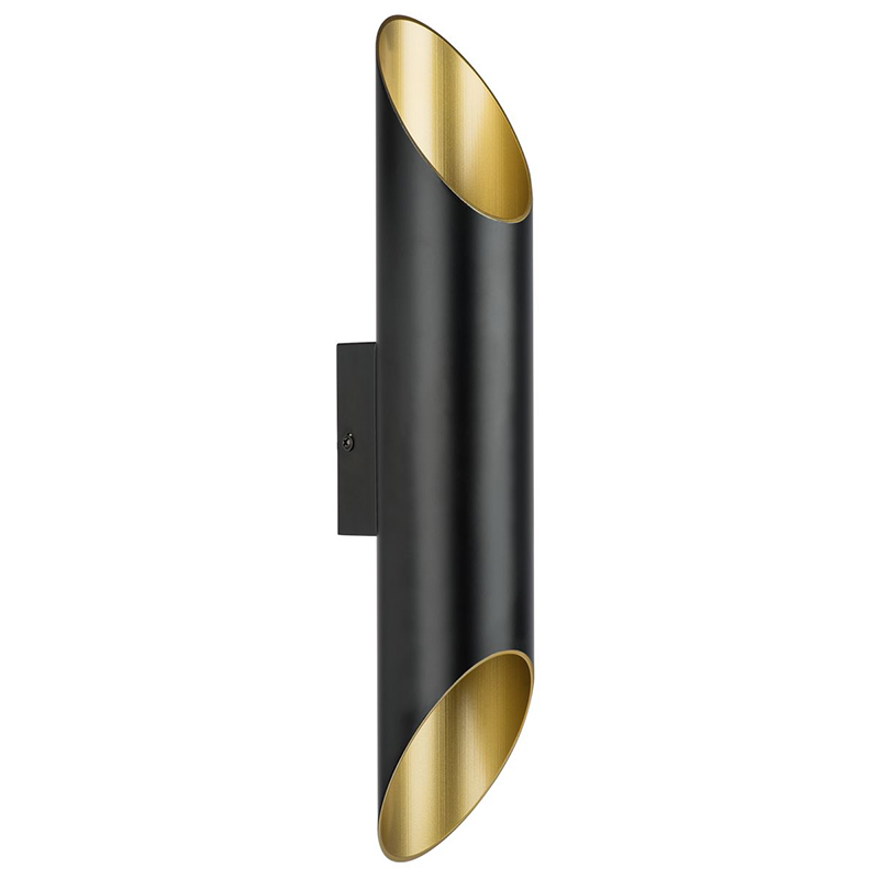 Бра Garbi Black Pipe Organ Sconce Черный Золотой Бра Garbi Black Pipe Organ Sconce Черный Золотой в Костроме | Loft Concept