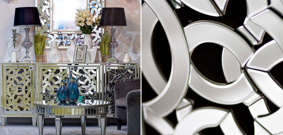 Тумба Mirror Ornament Nightstand Тумба Mirror Ornament Nightstand - Loft-Concept в Костроме