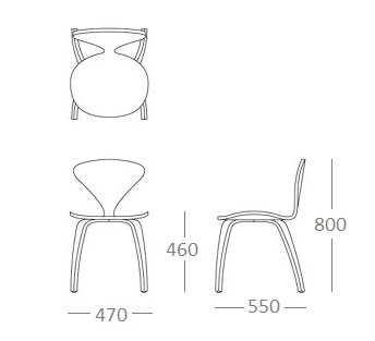 Стул Cherner Side Chair Стул Cherner Side Chair в Костроме