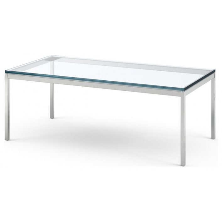 Стол Florence Knoll Coffee Table Прозрачный Стол Florence Knoll Coffee Table Прозрачный в Костроме | Loft Concept