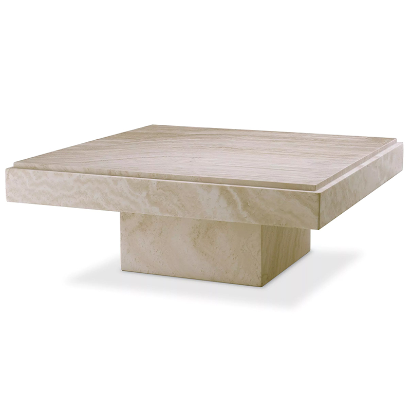 Кофейный стол Eichholtz Coffee Table Sartoria Песочный Кофейный стол Eichholtz Coffee Table Sartoria Песочный в Костроме | Loft Concept