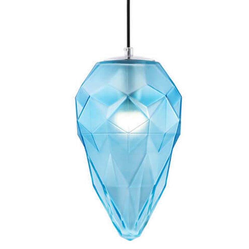 Подвесной светильник Jewel Athena blue 18 Голубой Хром Подвесной светильник Jewel Athena blue 18 Голубой Хром в Костроме | Loft Concept