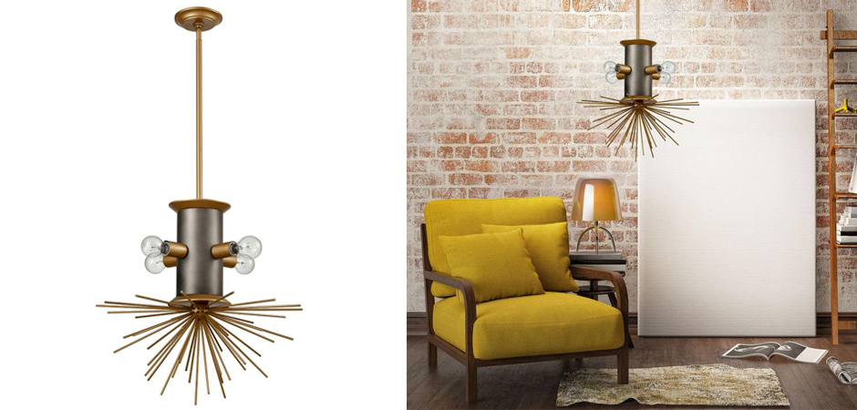Подвесной светильник Hedgehog Chandelier Подвесной светильник Hedgehog Chandelier - Loft-Concept в Костроме