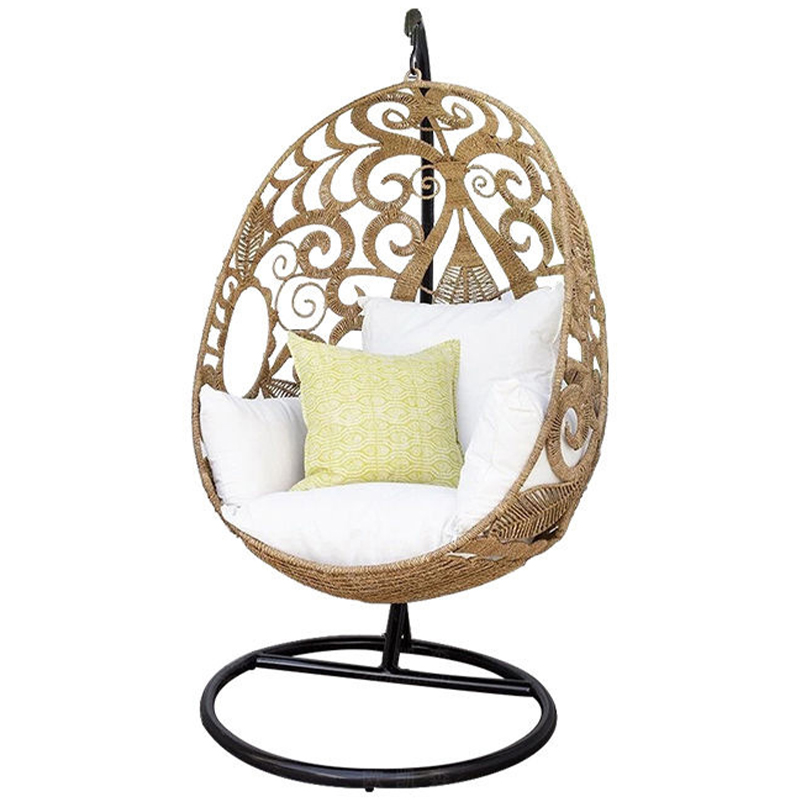 Плетеное кресло Azure Wicker Armchair Бежевый Коричневый Черный Плетеное кресло Azure Wicker Armchair Бежевый Коричневый Черный в Костроме | Loft Concept