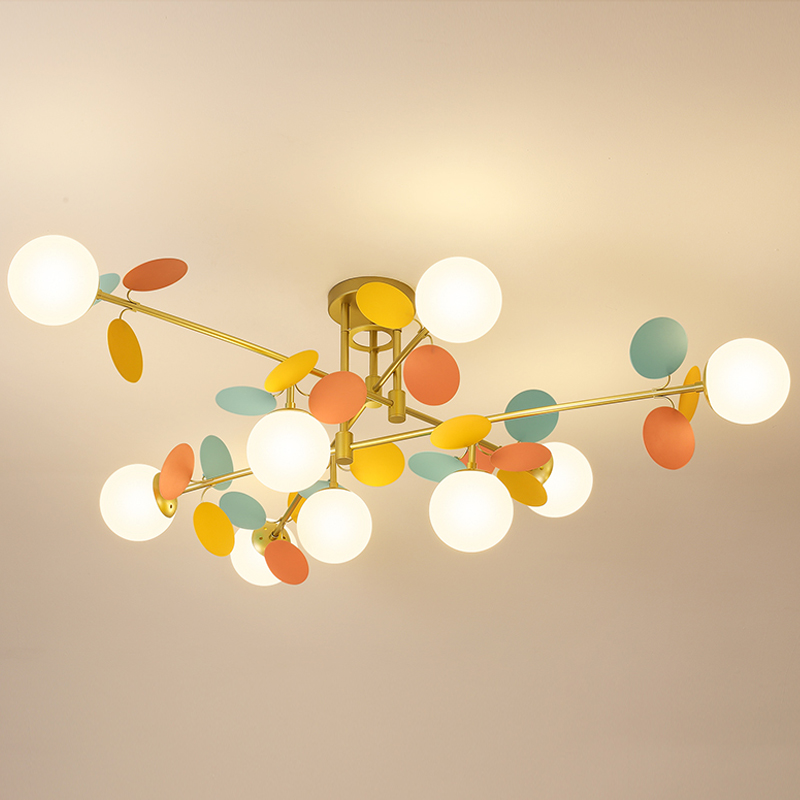 Люстра MATISSE Chandelier Hedgehog Золотой Белый Черно-белый Мульти Люстра MATISSE Chandelier Hedgehog Золотой Белый Черно-белый Мульти в Костроме | Loft Concept