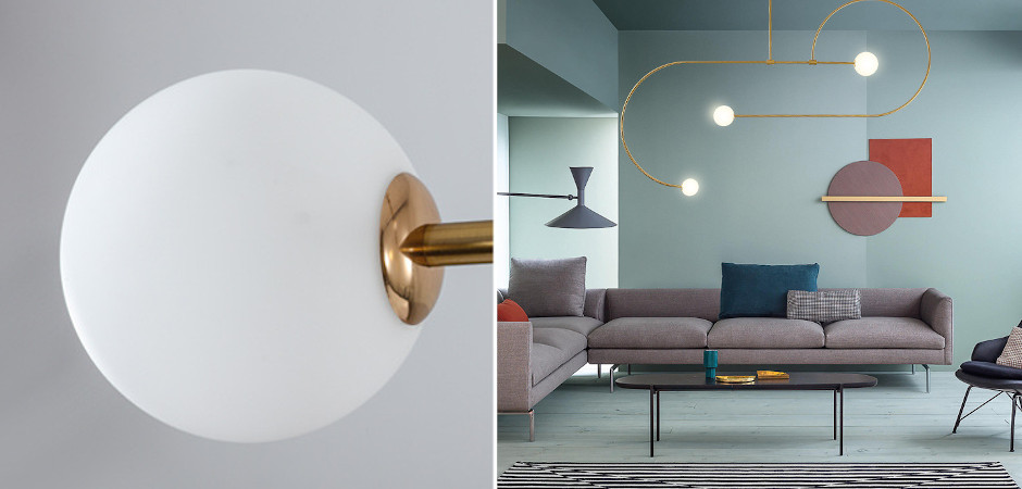 Люстра Fontana Amorosa Three Vortex Gold Люстра Fontana Amorosa Three Vortex Gold - Loft-Concept в Костроме