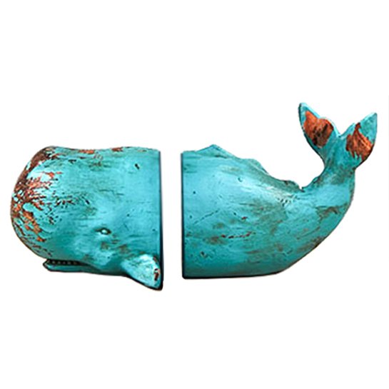 Держатель для книг Turquoise Whale Бирюзовый Держатель для книг Turquoise Whale Бирюзовый в Костроме | Loft Concept