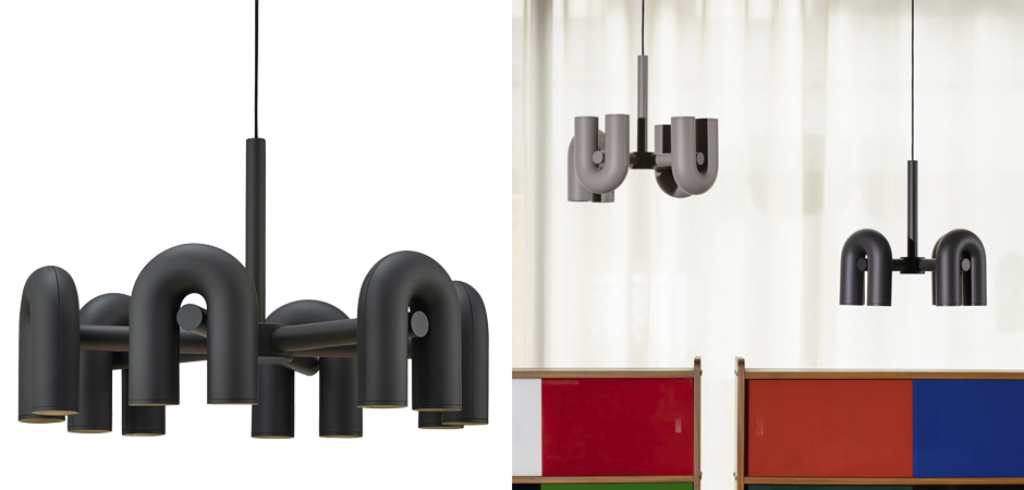 Люстра Cirkus AGO Lighting black 4-6 Люстра Cirkus AGO Lighting black 4-6 - Loft-Concept в Костроме
