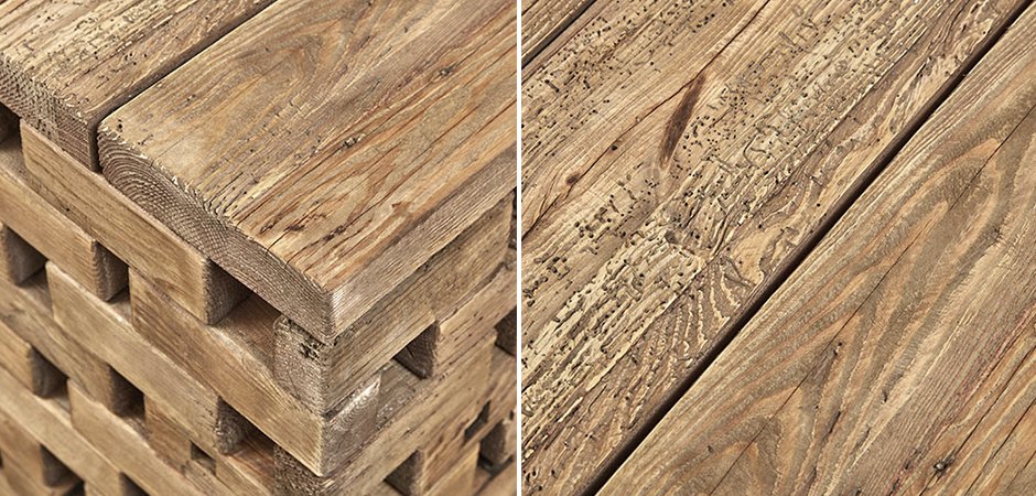 Приставной стол Wicker Bricks Приставной стол Wicker Bricks - Loft-Concept в Костроме