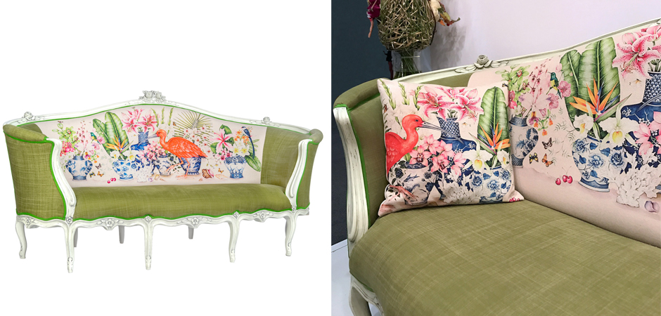 Диван Poetry of Flowers and Birds Sofa Диван Poetry of Flowers and Birds Sofa - Loft-Concept в Костроме