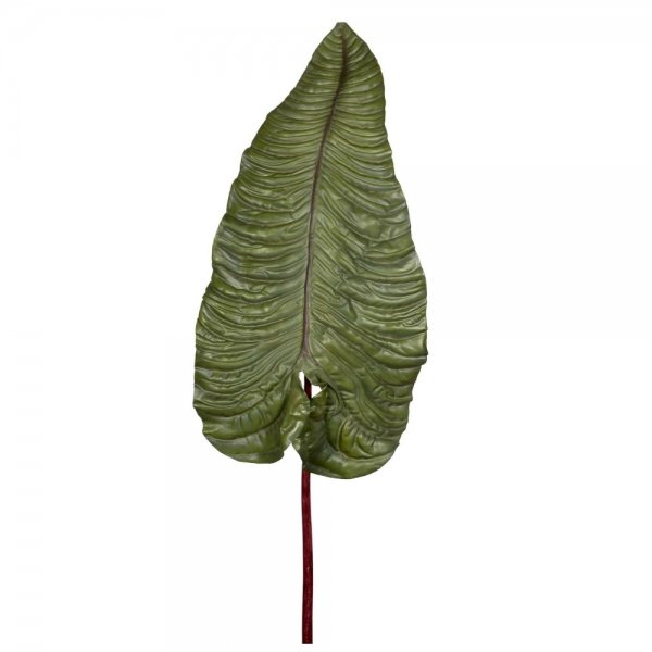 Декоративный искусственный цветок Green Leaf Зеленый Декоративный искусственный цветок Green Leaf Зеленый в Костроме | Loft Concept
