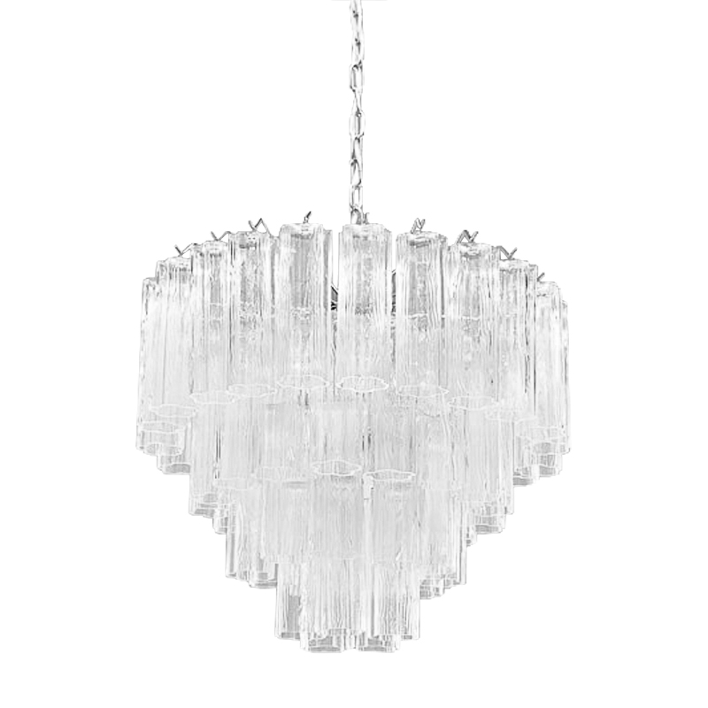 Люстра Touchet Chandeliers Хром Прозрачный Люстра Touchet Chandeliers Хром Прозрачный в Костроме | Loft Concept