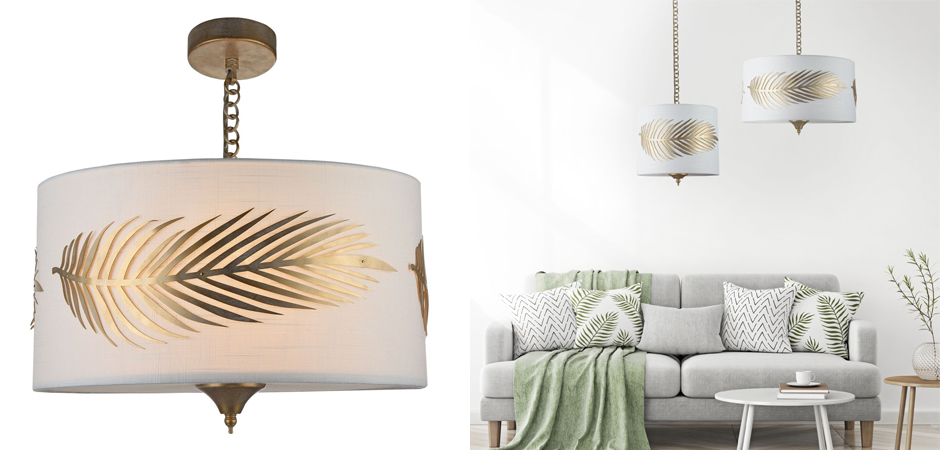 Потолочный светильник Golden Feather Ceiling Потолочный светильник Golden Feather Ceiling - Loft-Concept в Костроме