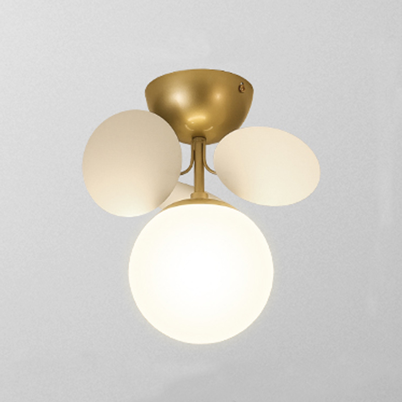Потолочный светильник MATISSE ceiling lamp one Золотой Белый Светло-серый Мульти Потолочный светильник MATISSE ceiling lamp one Золотой Белый Светло-серый Мульти в Костроме | Loft Concept