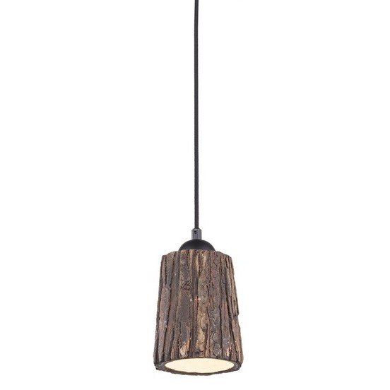 Люстра Wood Log Pendant Коричневый Люстра Wood Log Pendant Коричневый в Костроме | Loft Concept