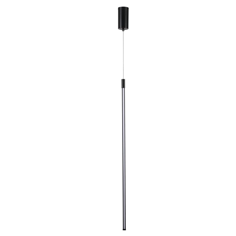 Подвесной светильник Trumpet Tube Black Thin Line Черный Белый в Костроме | Loft Concept 