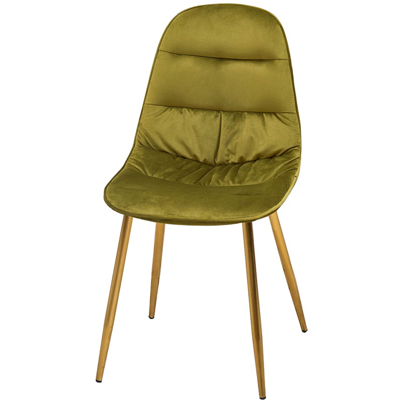 Стул Grace Velvet Olive Green Оливковый Оливковый Золотой Стул Grace Velvet Olive Green Оливковый Оливковый Золотой в Костроме | Loft Concept