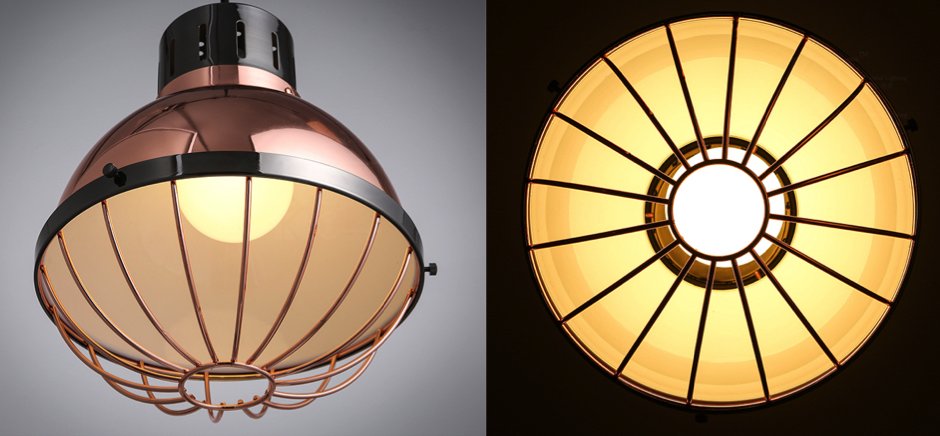 Подвесной светильник Ufo Copper Pendant Small Подвесной светильник Ufo Copper Pendant Small - Loft-Concept в Костроме