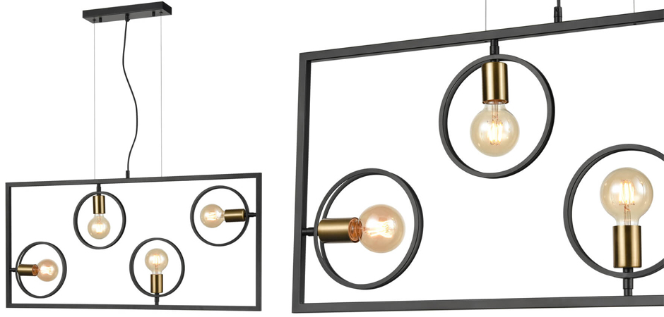 Люстра Loft Rings Ligh 4 Люстра Loft Rings Ligh 4 - Loft-Concept в Костроме