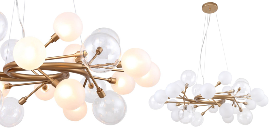 Люстра Berries Chandelier White 85 Люстра Berries Chandelier White 85 - Loft-Concept в Костроме