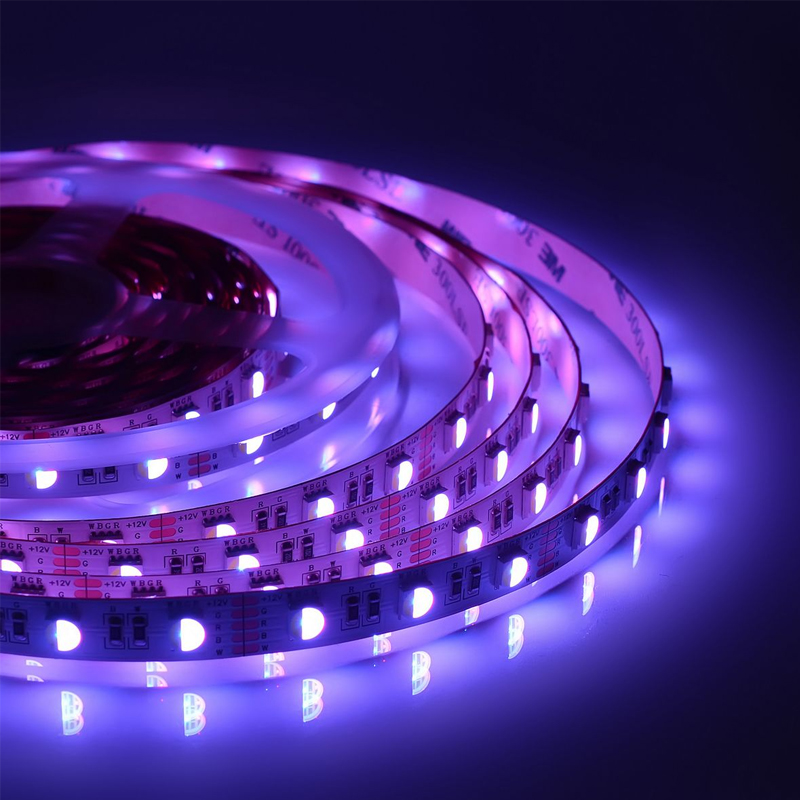 Светодиодная лента 14,4W/m 60LED/m 5050SMD 5м разноцветная Белый в Костроме | Loft Concept 