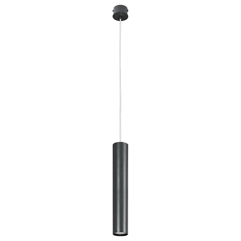 Подвесной светильник Luis Trumpet Tube Black Lamp 40 Черный Подвесной светильник Luis Trumpet Tube Black Lamp 40 Черный в Костроме | Loft Concept